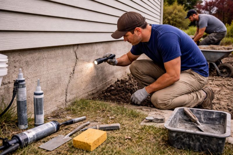 Home Foundation Repair in Wellsville, KS