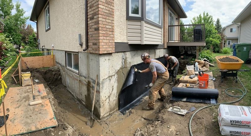 Leaking Foundation Repair in Ottawa, KS