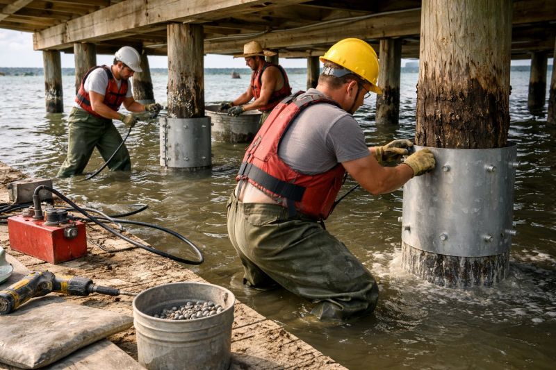Piling Repair in Lawrence, KS