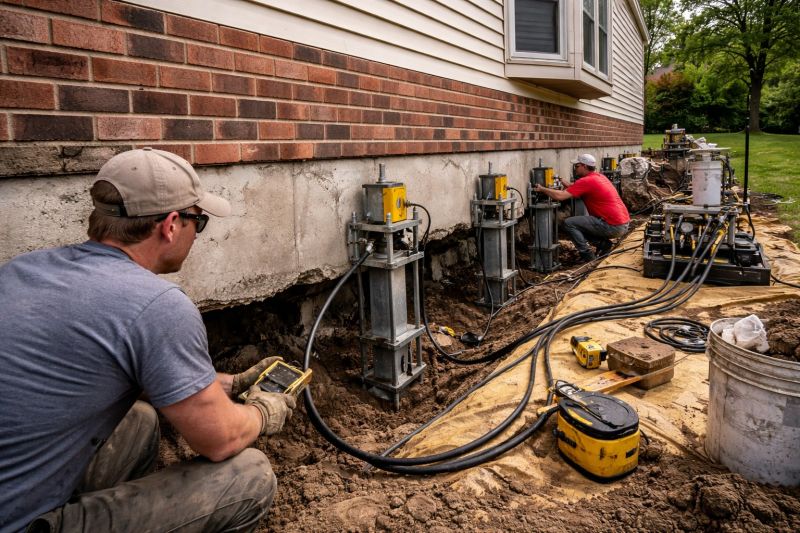 Settling Foundation Service in Eudora, KS