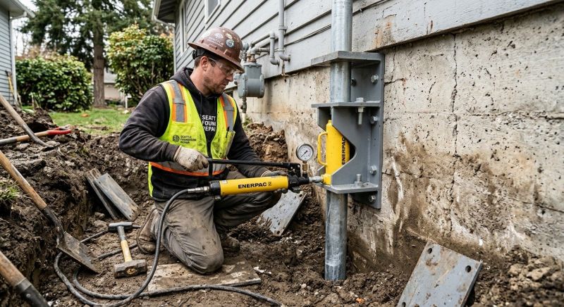 Settling Foundation Service in Gardner, KS