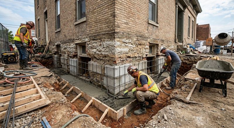 Underpinning Repair in Ottawa, KS