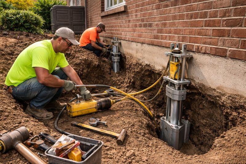 Settling Foundation Service in Lawrence, KS